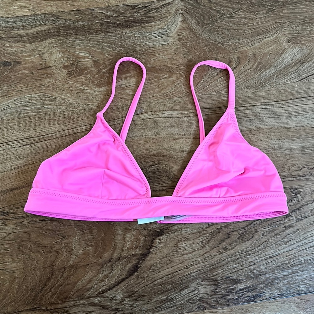 Solid & Striped Triangle Top - image 1